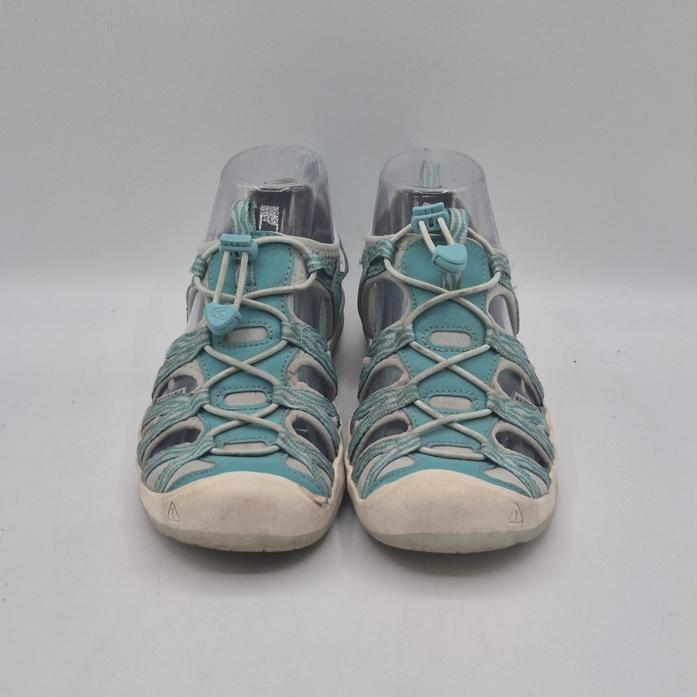Keen Whisper Sandals Youth Girls Size 4 Blue Bungee Hiking Sport Water Shoes - Picture 6 of 13